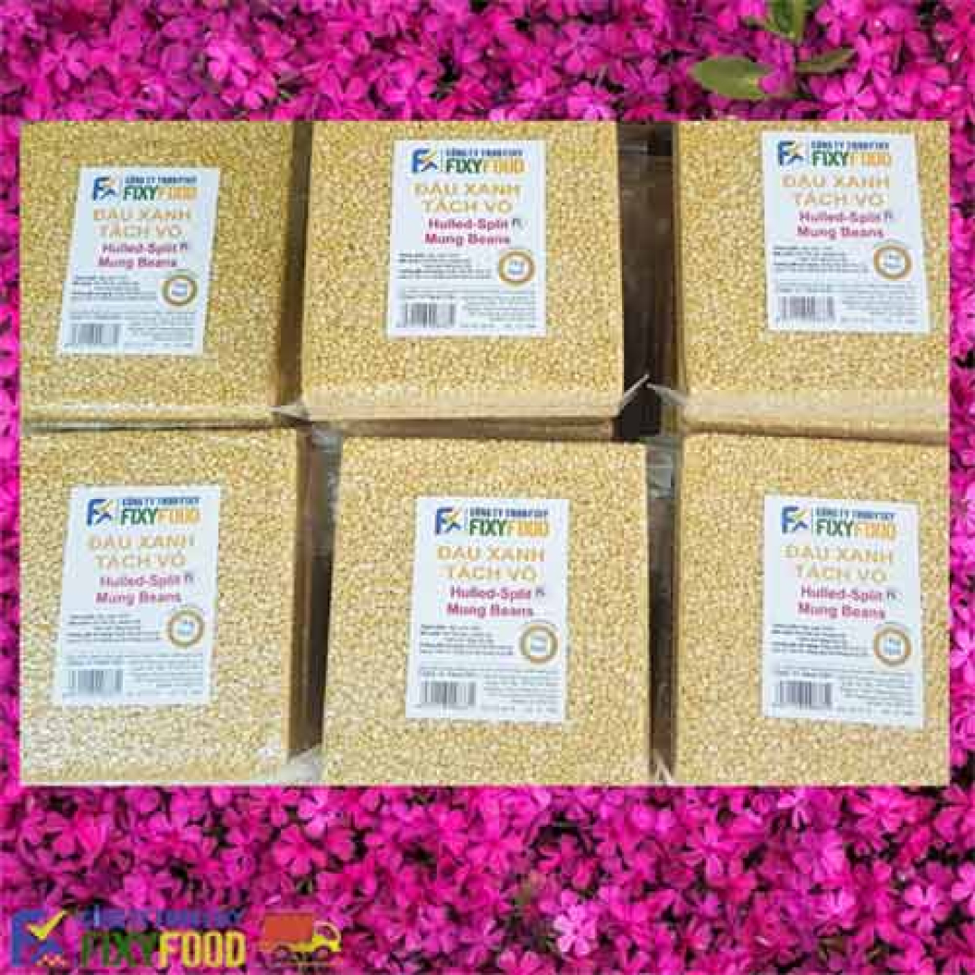 Fixyfood Hulled Split Mung Beans